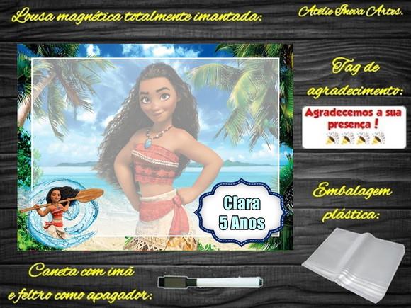 Lousa Magnética Moana com Embalagem