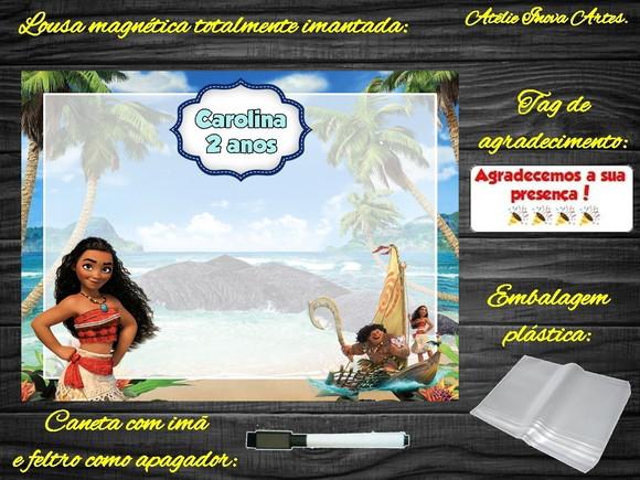 Lousa Magnética Moana com Embalagem