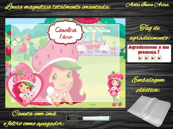 Lousa Magnética Moranguinho com Embalagem