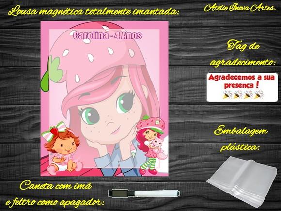 Lousa Magnética Moranguinho com Embalagem