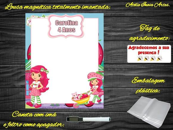 Lousa Magnética Moranguinho com Embalagem