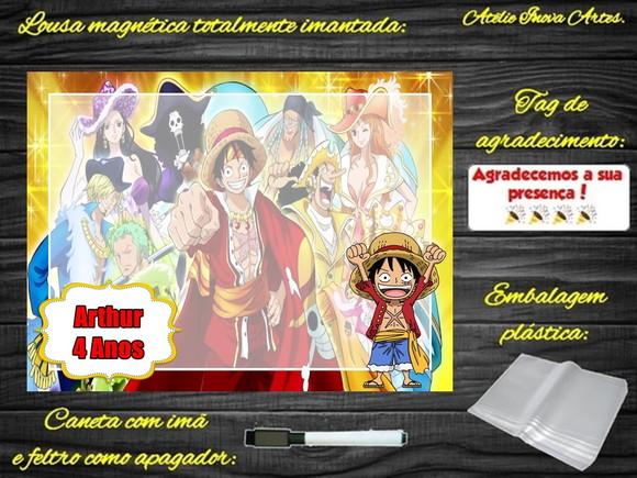 Lousa Magnética One Piece com Embalagem
