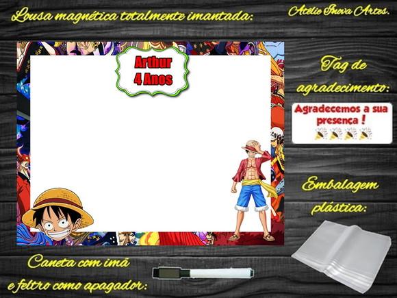 Lousa Magnética One Piece com Embalagem