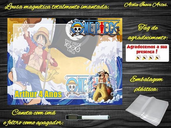 Lousa Magnética One Piece com Embalagem