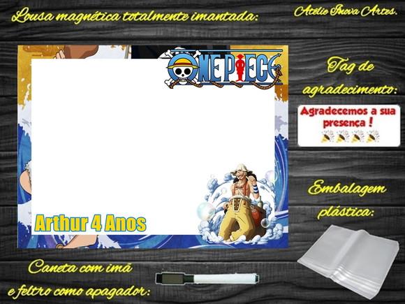 Lousa Magnética One Piece com Embalagem