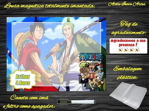 Lousa Magnética One Piece com Embalagem