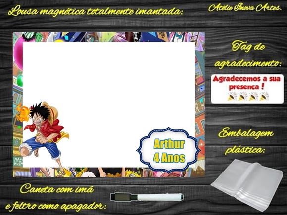 Lousa Magnética One Piece com Embalagem