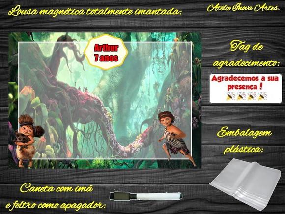 Lousa Magnética os Croods com Embalagem