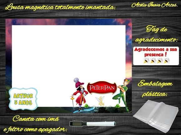 Lousa Magnética Peter Pan com Embalagem