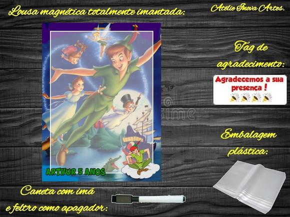 Lousa Magnética Peter Pan com Embalagem