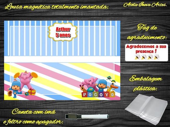 Lousa Magnética Pocoyo com Embalagem