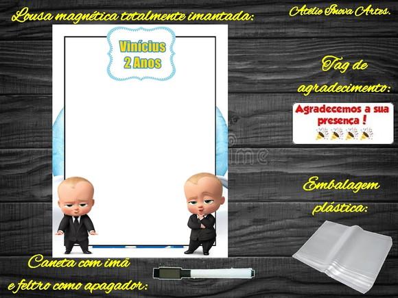 Lousa Magnética Poderoso Chefinho com Embalagem
