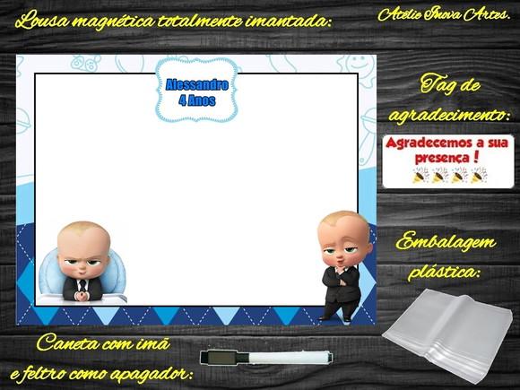 Lousa Magnética Poderoso Chefinho com Embalagem