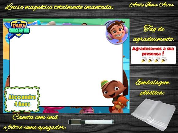 Lousa Magnética Power Rockers com Embalagem