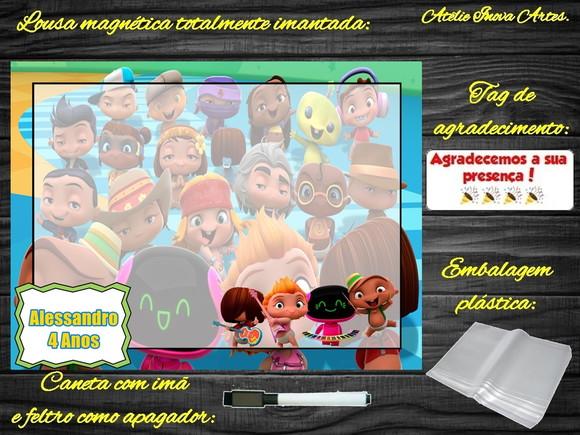 Lousa Magnética Power Rockers com Embalagem