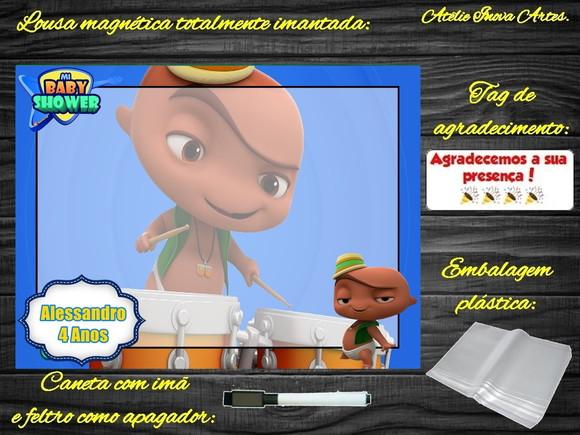 Lousa Magnética Power Rockers com Embalagem
