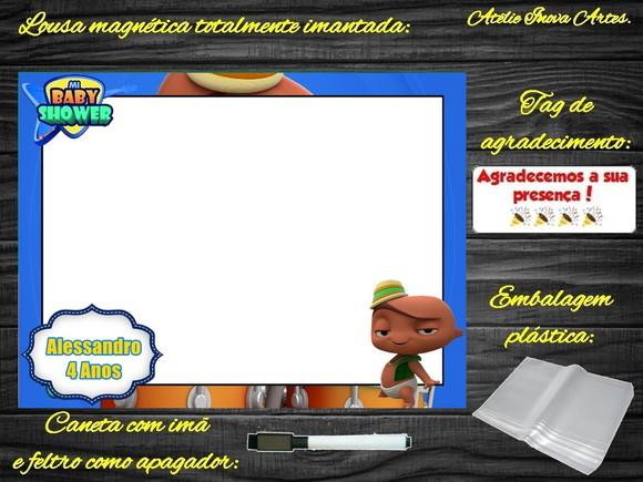 Lousa Magnética Power Rockers com Embalagem