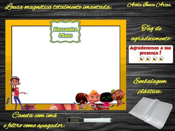 Lousa Magnética Power Rockers com Embalagem