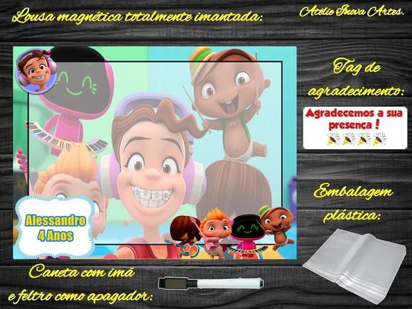 Lousa Magnética Power Rockers com Embalagem