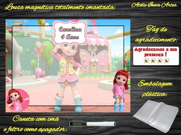 Lousa Magnética Rainbow Ruby com Embalagem