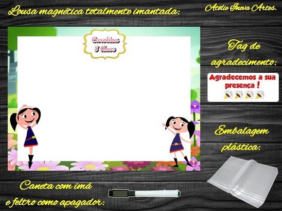 Lousa Magnética Show da Luna com Embalagem