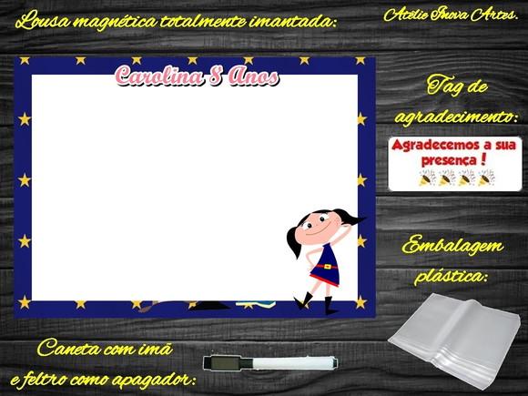 Lousa Magnética Show da Luna com Embalagem