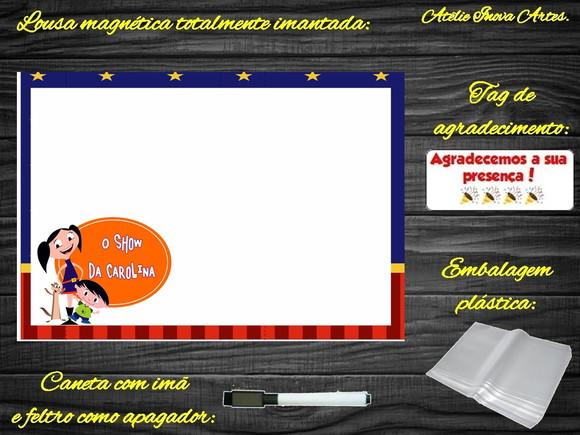 Lousa Magnética Show da Luna com Embalagem