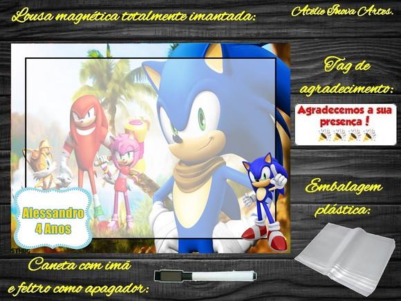 Lousa Magnética Sonic com Embalagem