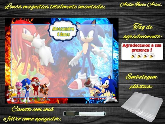 Lousa Magnética Sonic com Embalagem