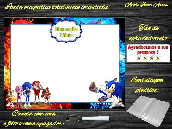 Lousa Magnética Sonic com Embalagem