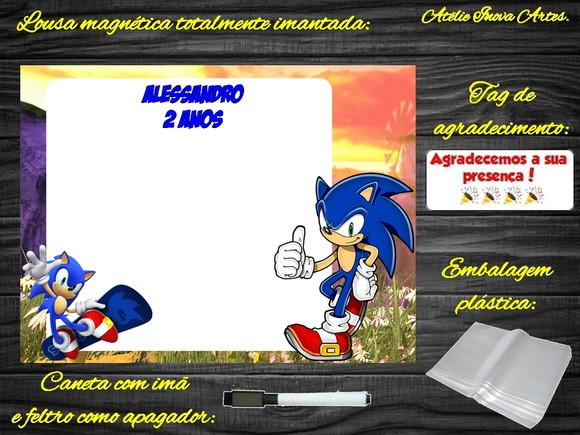 Lousa Magnética Sonic com Embalagem