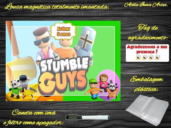 Lousa Magnética Stumble Guys com Embalagem