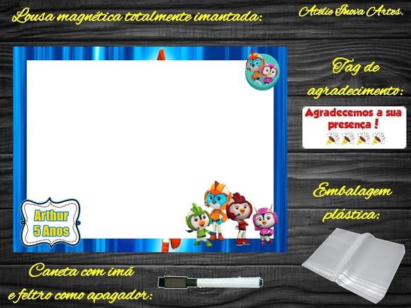 Lousa Magnética Top Wing com Embalagem