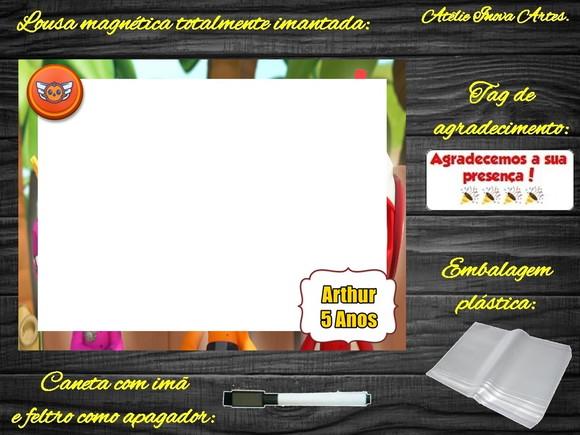 Lousa Magnética Top Wing com Embalagem
