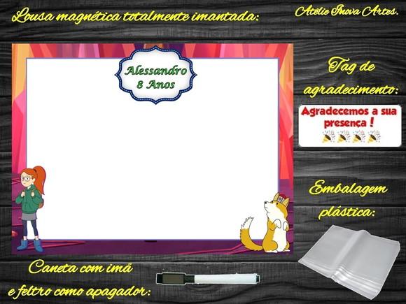 Lousa Magnética Trem Infinito com Embalagem