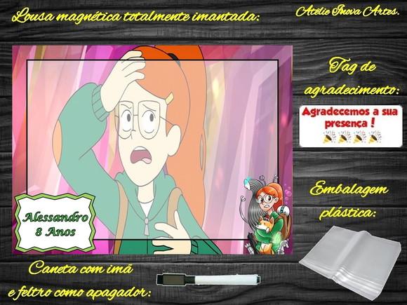 Lousa Magnética Trem Infinito com Embalagem