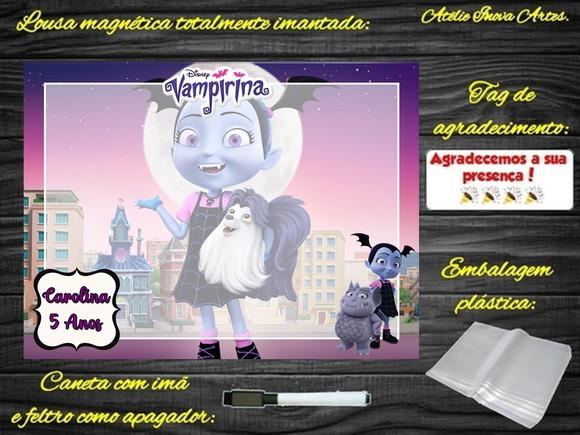 Lousa Magnética Vampirina com Embalagem