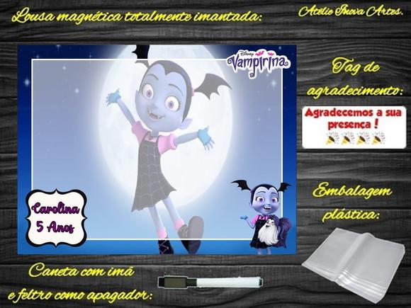 Lousa Magnética Vampirina com Embalagem