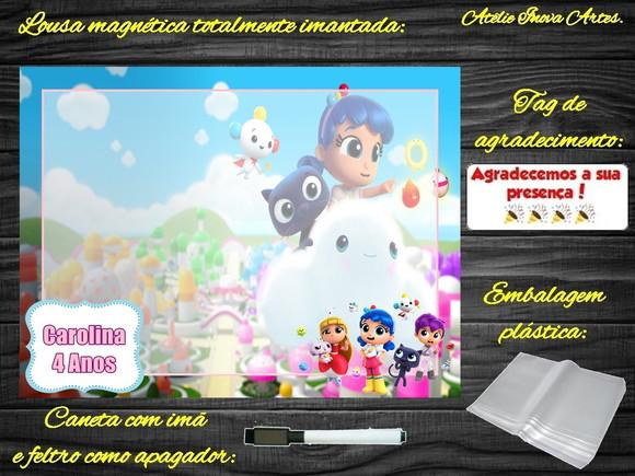Lousa Magnética Vera e o Reino do Arco Íris com Embalagem