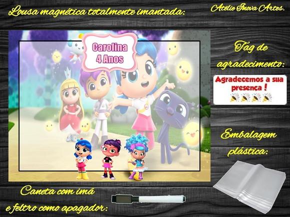 Lousa Magnética Vera e o Reino do Arco Íris com Embalagem