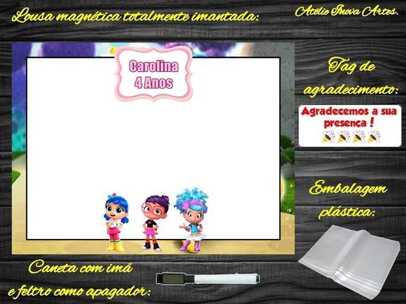 Lousa Magnética Vera e o Reino do Arco Íris com Embalagem