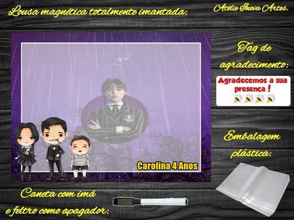 Lousa Magnética Wandinha com Embalagem