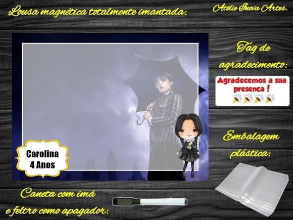 Lousa Magnética Wandinha com Embalagem