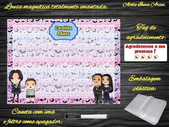 Lousa Magnética Wandinha com Embalagem