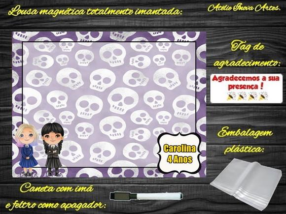 Lousa Magnética Wandinha com Embalagem