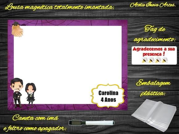 Lousa Magnética Wandinha com Embalagem
