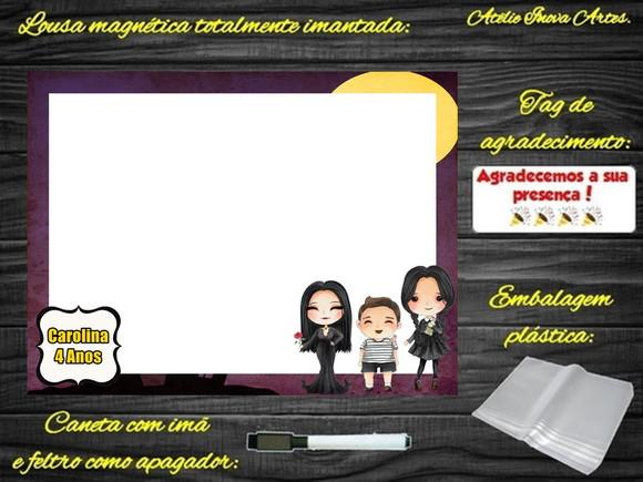 Lousa Magnética Wandinha com Embalagem