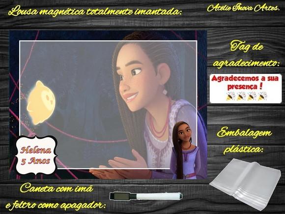 Lousa Magnética Wish com Embalagem