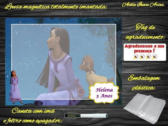 Lousa Magnética Wish com Embalagem