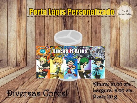 Porta Lápis Personalizado Beyblade